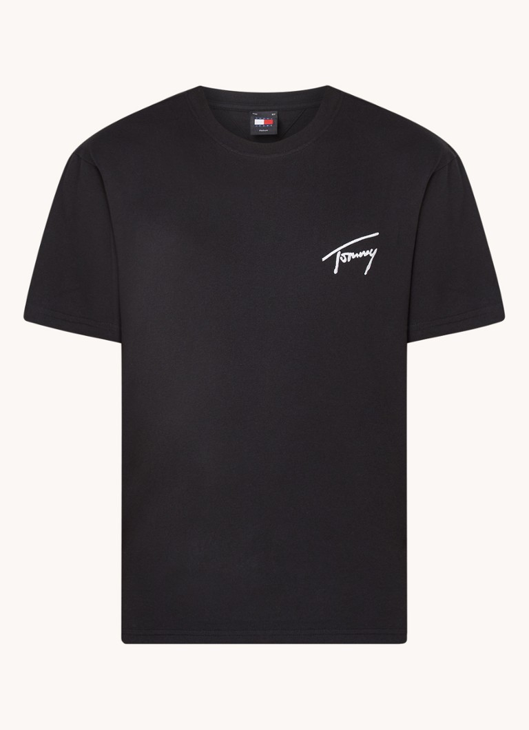 Tricou Tommy Hilfiger cu logo brodat