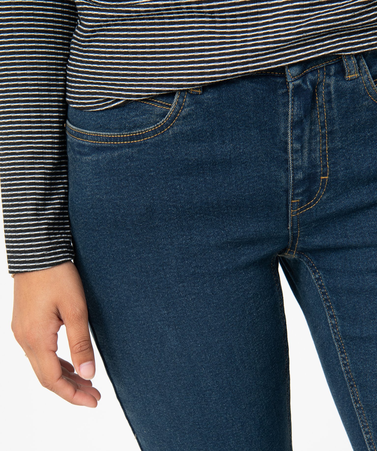 Jean femme coupe Regular brut | GEMO