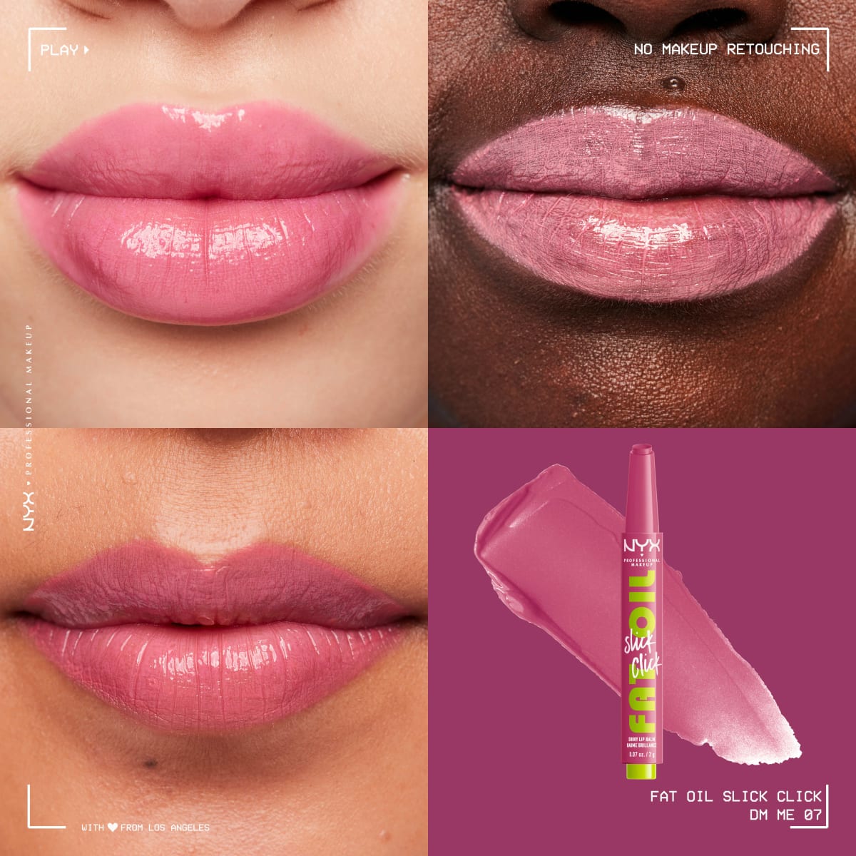 Lippenstift Fat Oil Slick Click 07 DM Me, 2 g