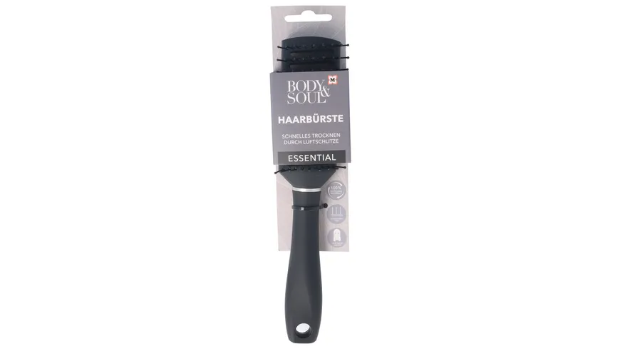 BODY&SOUL Haarbürste mit Luftschlitzen