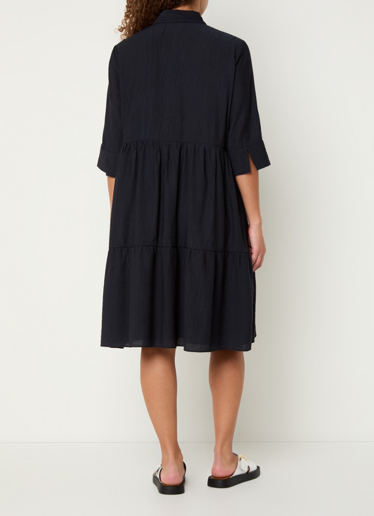 Rochie midi tunică texturată OPUS Woteli