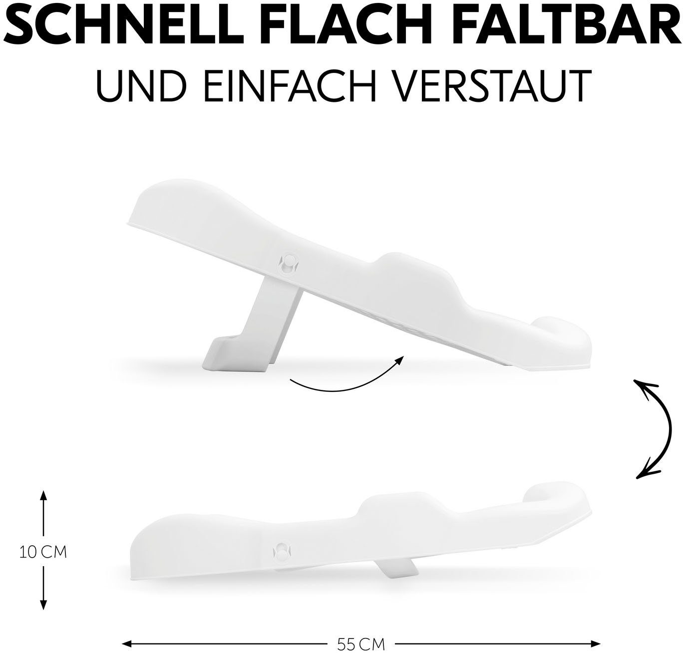 Hauck Babybadewanne Babybadewannen-Einsatz, Weiß