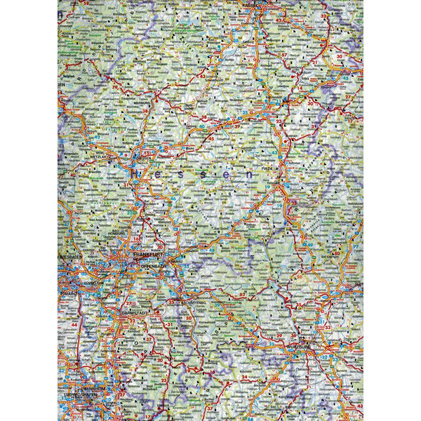 Deutschland, Autokarte 1:700.000 - Straßenkarte