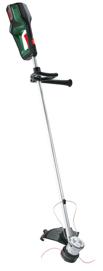 Desbrozadora inalámbrica Bosch Green 06008C1K00 AdvancedGrassCut 36V-33. Incluye 1 batería de 36V 2.0 Ah y cargador AL3620CV.