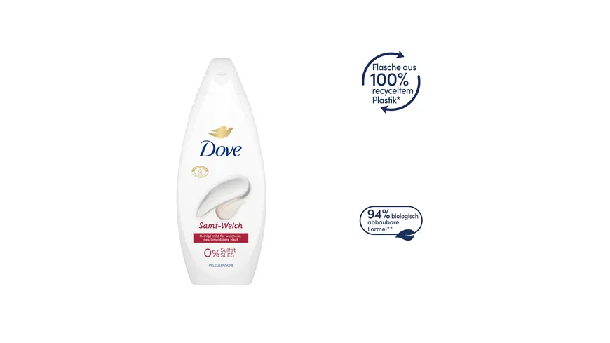 Dove Pflegedusche Samt-Weich 250 ml