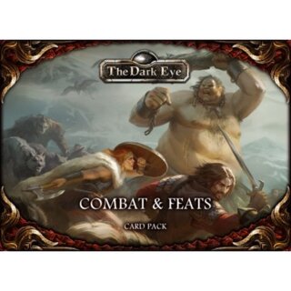 The Dark Eye - Card Pack: Combat & Feats (EN)