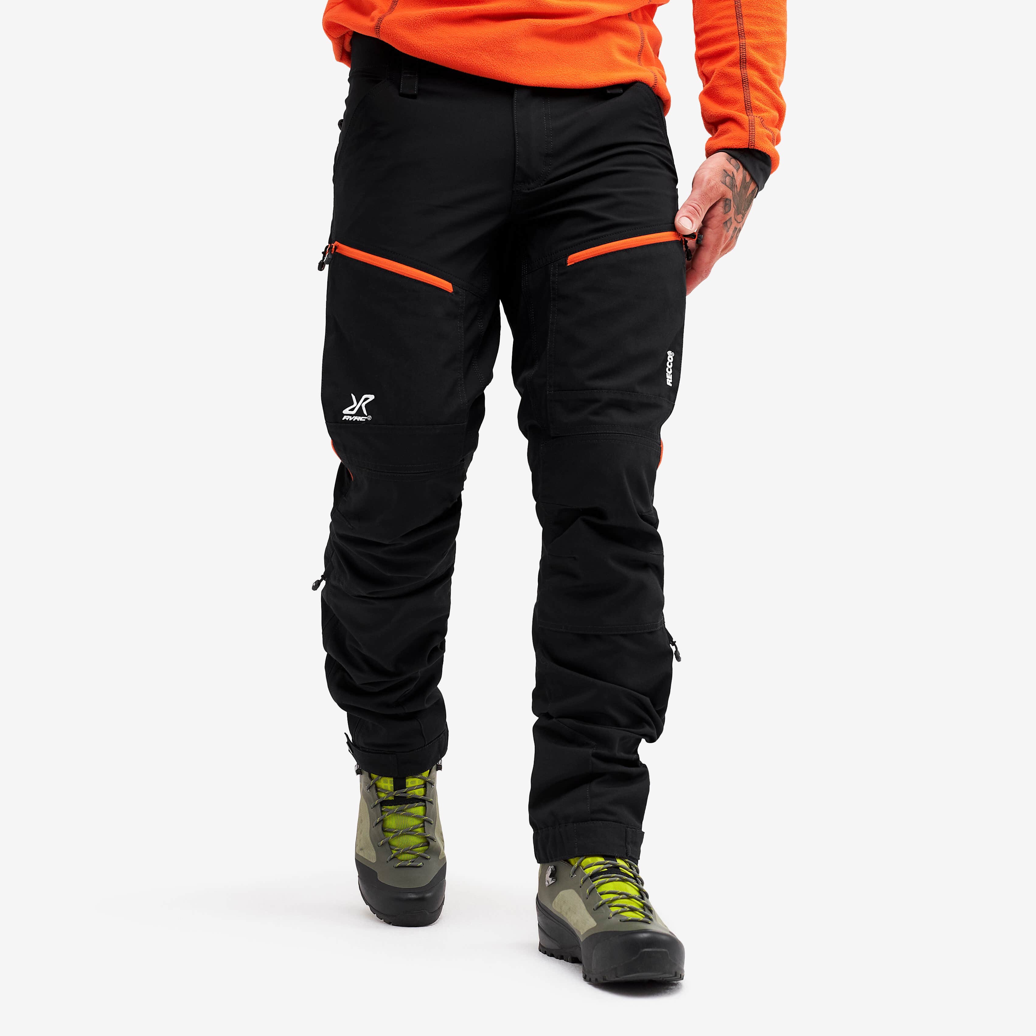 RVRC GP Pro Rescue Pants Homme Black/Orange 2.0