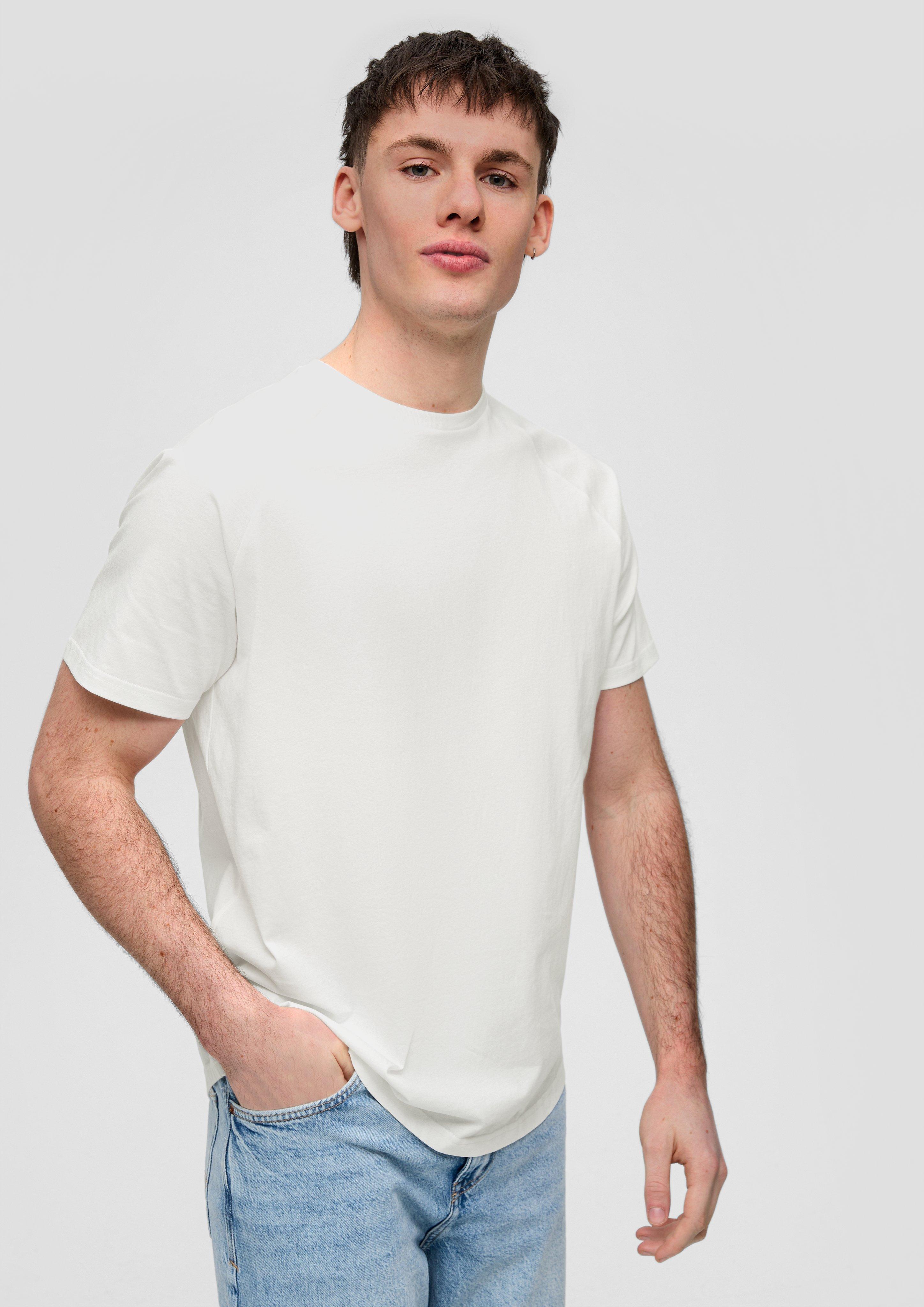 Klassisches T-Shirt aus reiner Baumwolle  2151901-0120