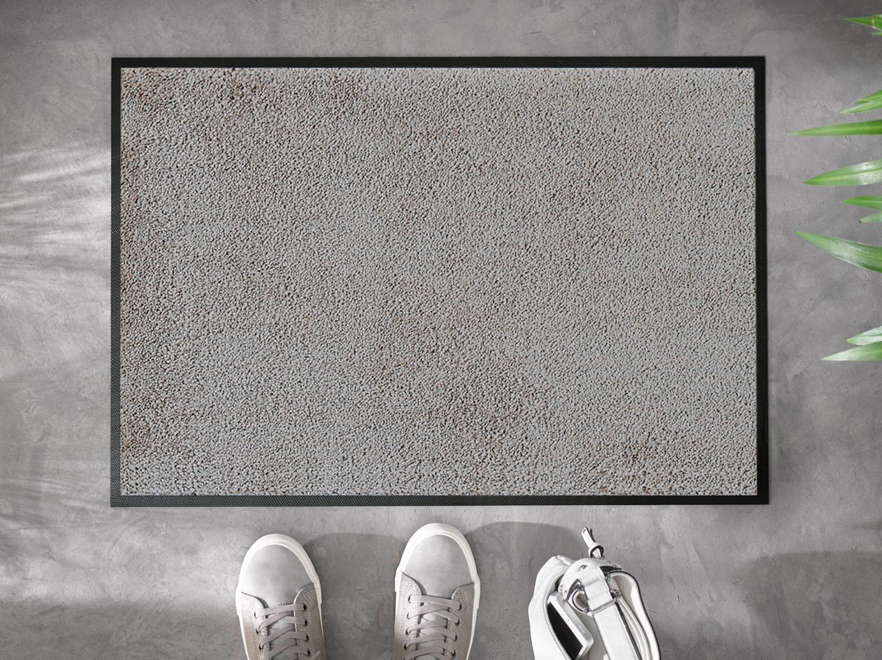 Fuma Rutschfeste Fußmatte Cool Grey 60 x 40 cm