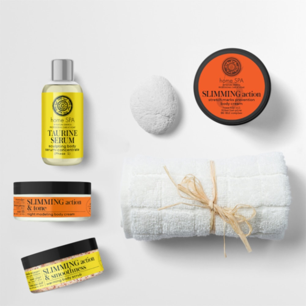 Natura Sibérica Programme Minceur 5 étapes Routine beauté