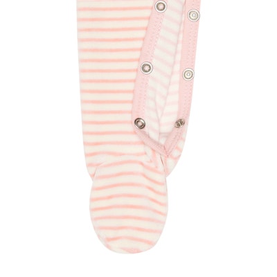 Strampler langarm GOTS, rosa