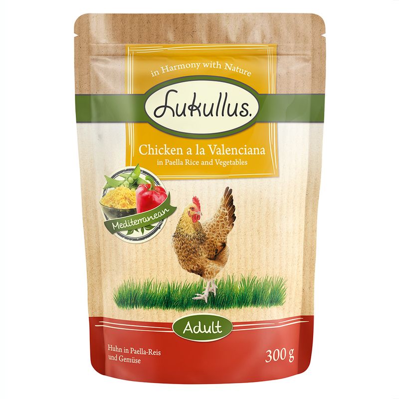 Lukullus Adult Frischebeutel 6 x 300 g zu TOP-Preisen | bitiba %