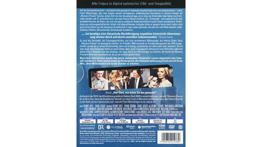 Monaco Franze - Der ewige Stenz - Box - Digital Remastered  [3 DVDs]
