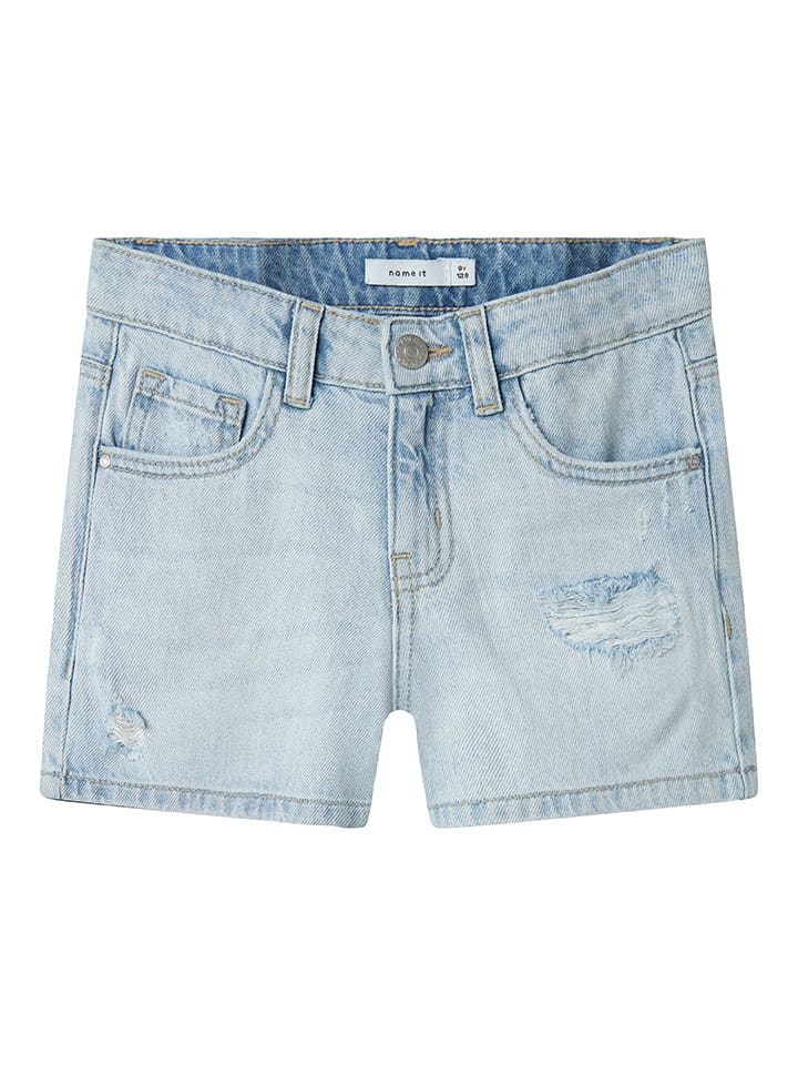 name it Jeans-Shorts - Slim fit - in Hellblau günstig kaufen