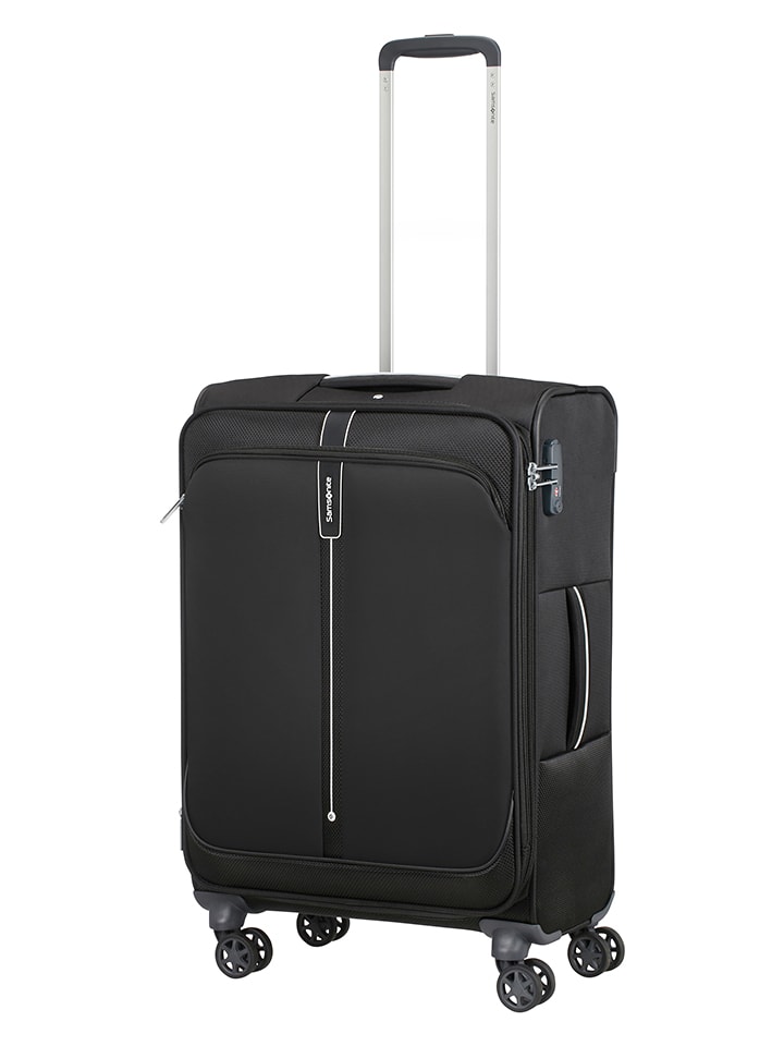 Samsonite Softcase-Trolley in Schwarz - (B)44 x (H)66 x (T)28 cm günstig kaufen onesize