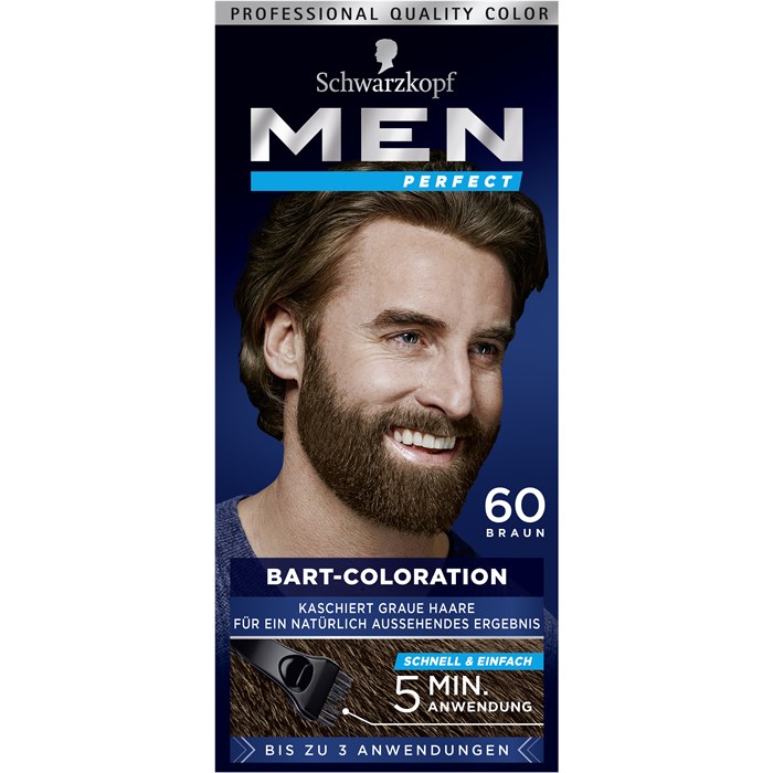 Bart-Coloration 60 Natur Braun