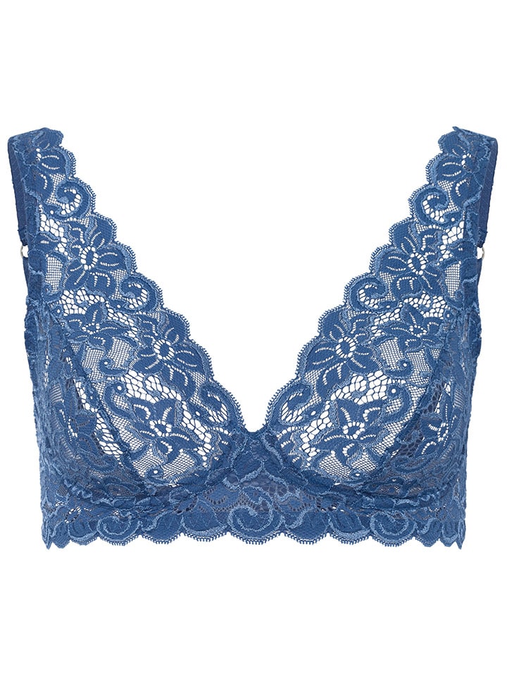 Hanro Soft-BH in in Blau günstig kaufen