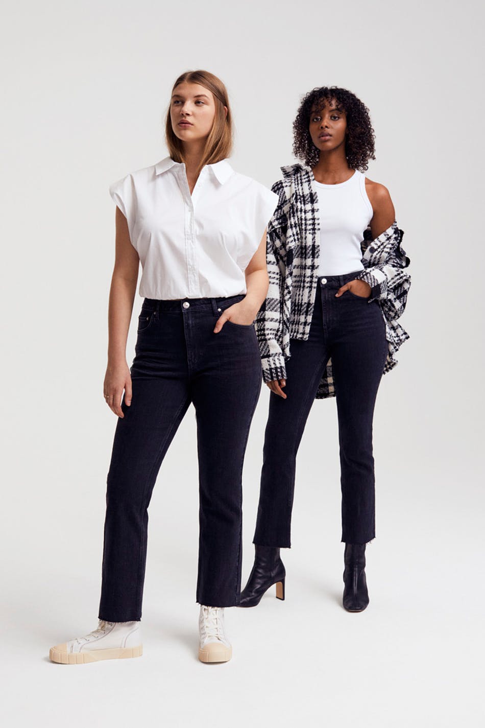 Ylva kick flare jeans