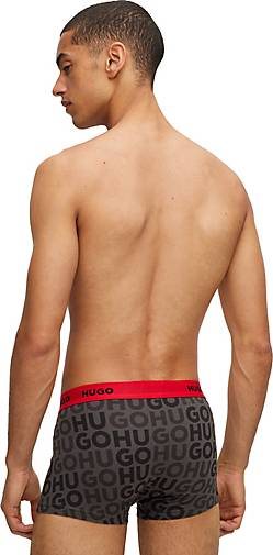 HUGO Boxershort TRUNK TRIPLET DESIGN 3er Pack