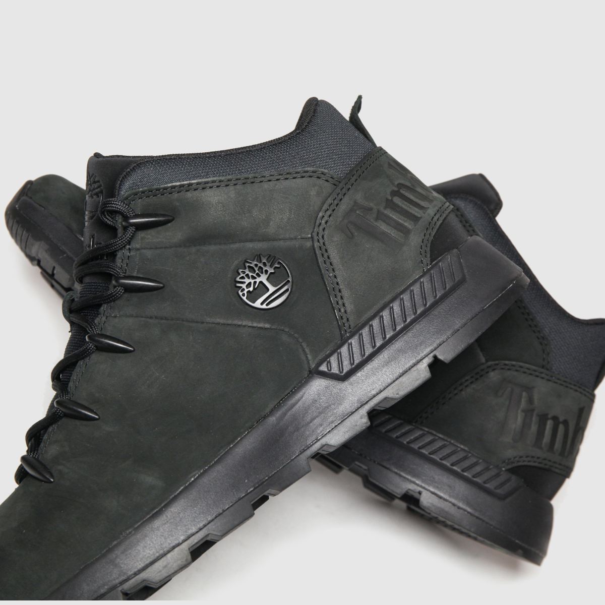 Timberland – Euro Sprint Trekker – Svarta, medelhöga stövlar