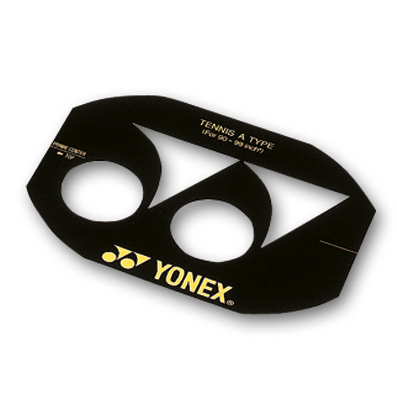 Logoschablone 90-99 Inches - Schwarz, Gold
