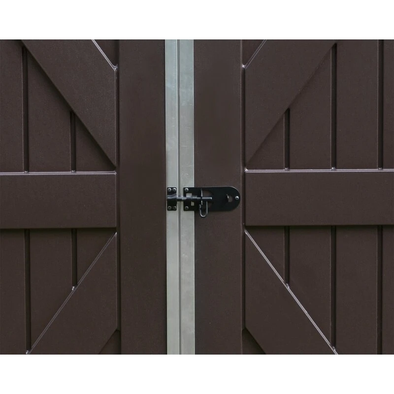 Skylight 6' wide x 8' deep plastic storage shed