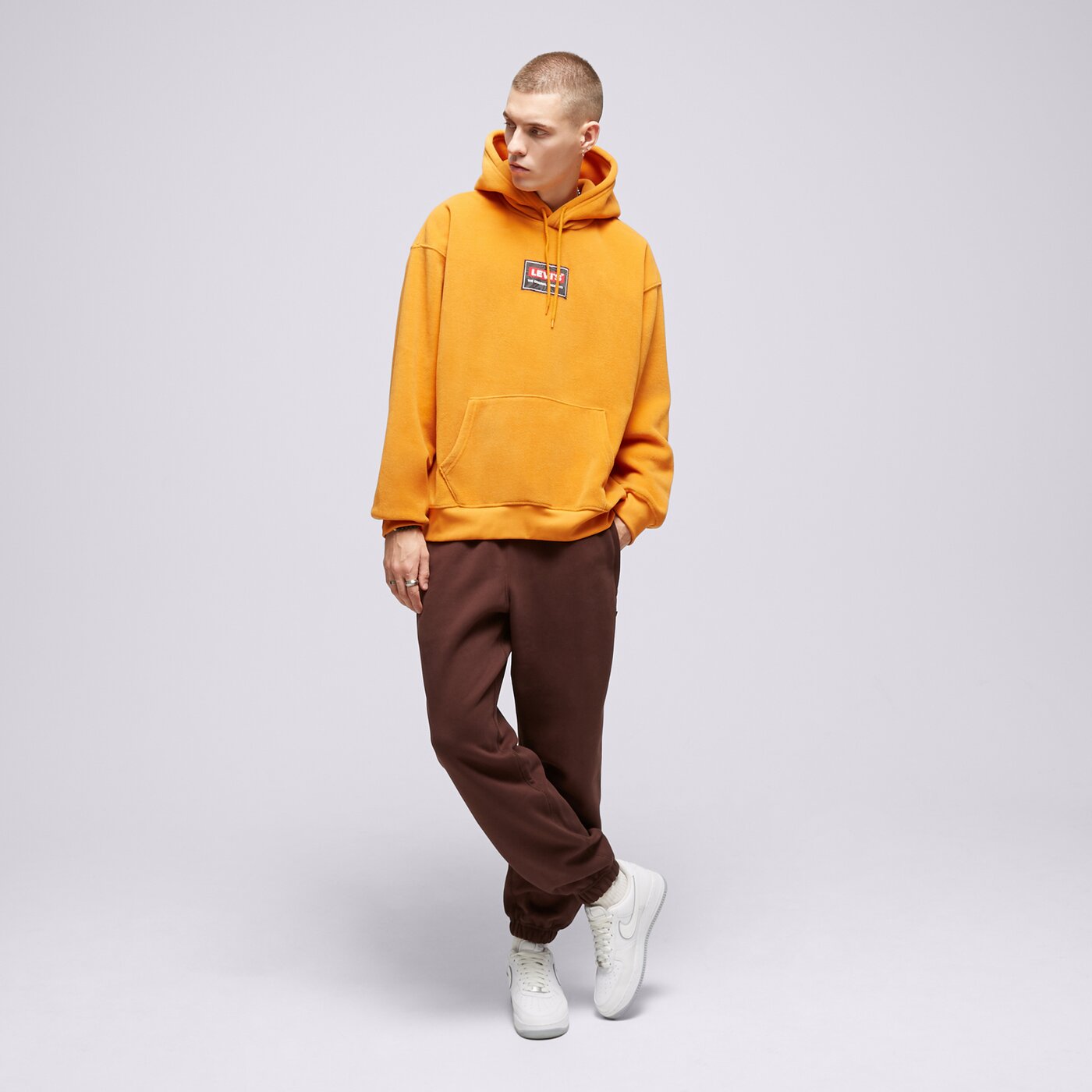 LEVI'S HOODIE BABY TAB PF Senfgelb