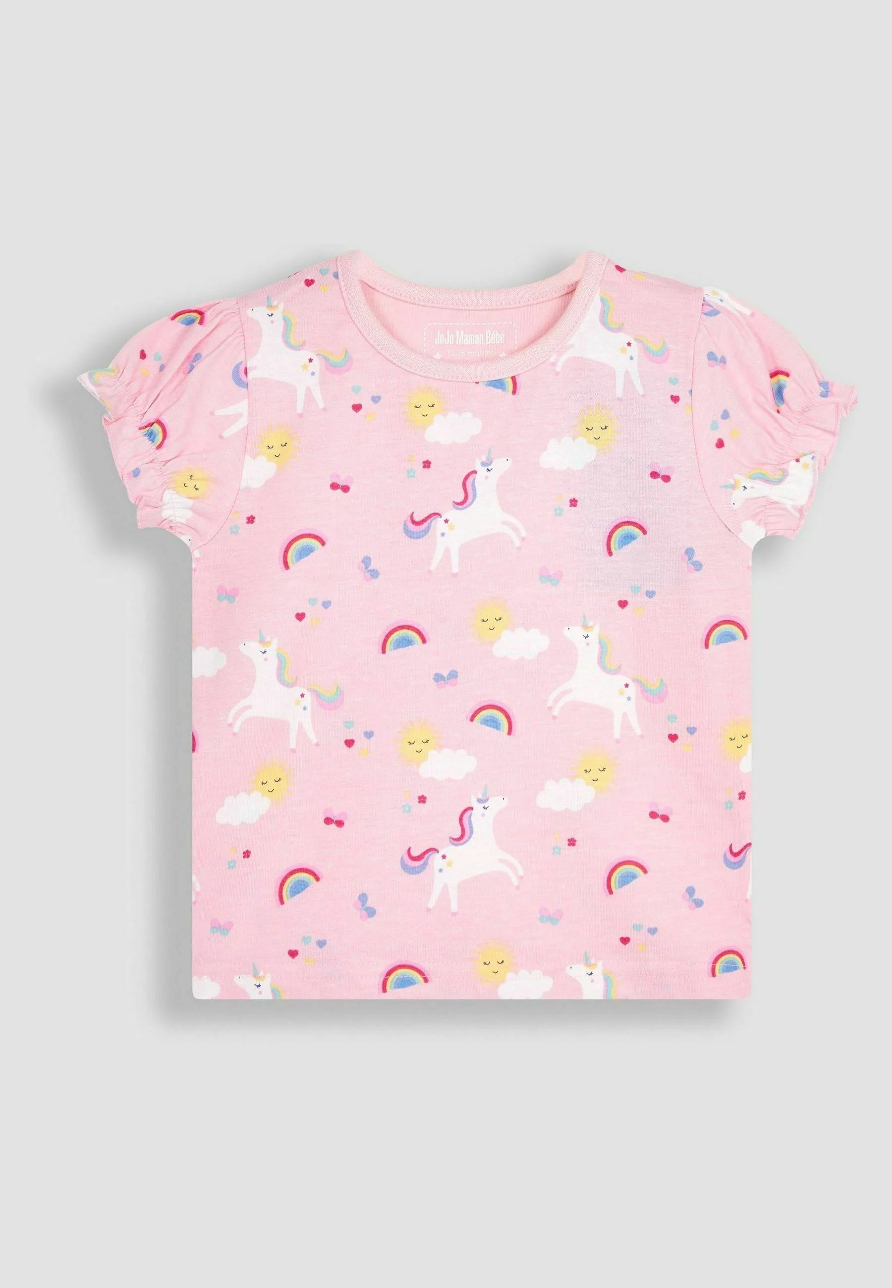 JoJo Maman Bébé 2-PACK UNICORN REGULAR FIT - Pijamas