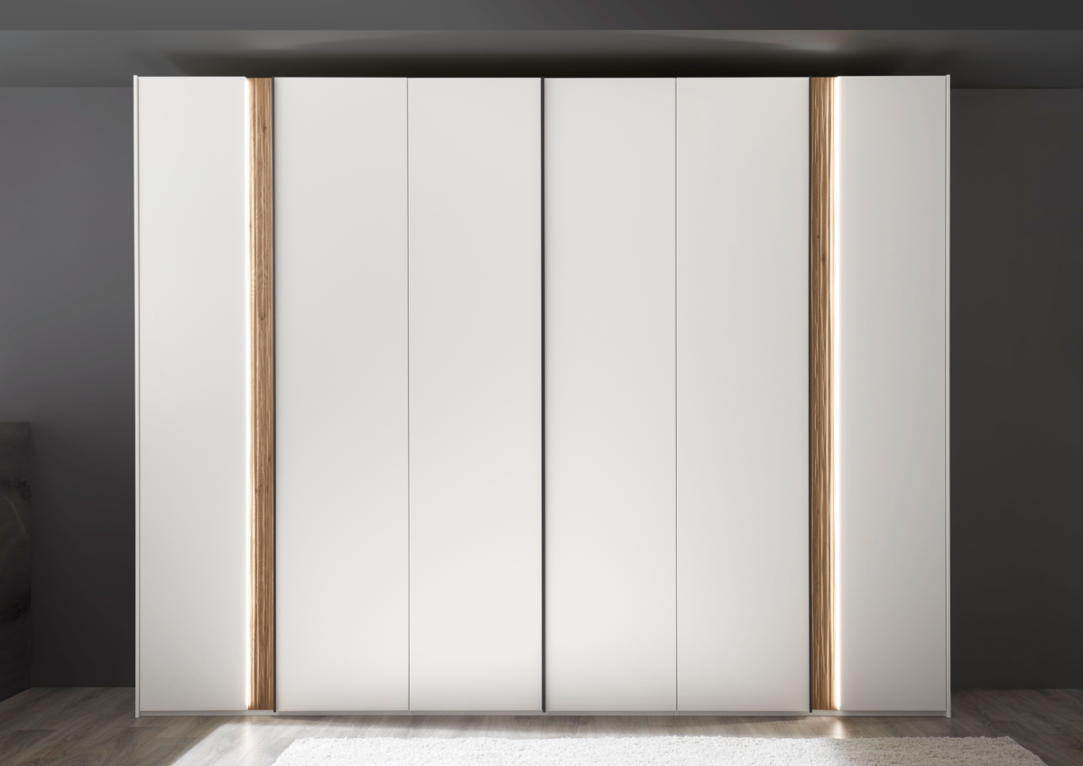 Loddenkemper Schrank Latura Bianco weiß matt