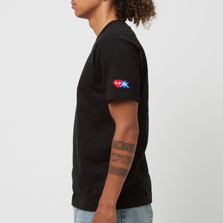 Comme des Garcons Play x The Artist Invader T-Shirt Black