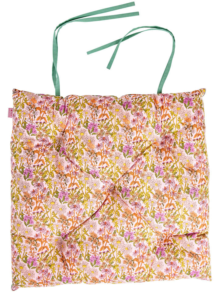 Rice Stuhlkissen in Orange/ Lila - (L)40 x (B)40 cm günstig kaufen onesize