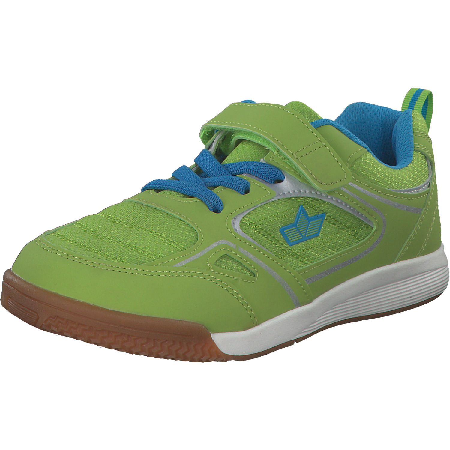 Geka Racine VS, Sneakers Low, Kinder, lemon/blau