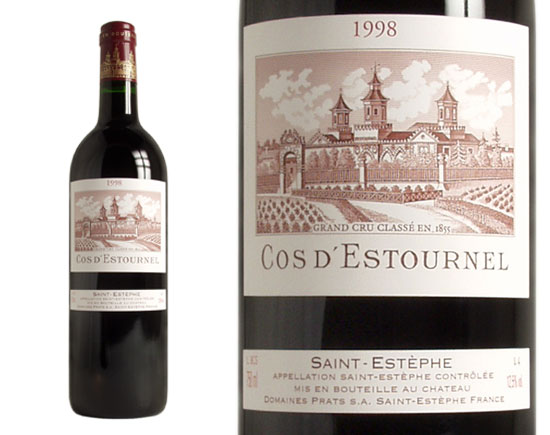Château Cos D’estournel 1998 Bordeaux Saint-Estèphe