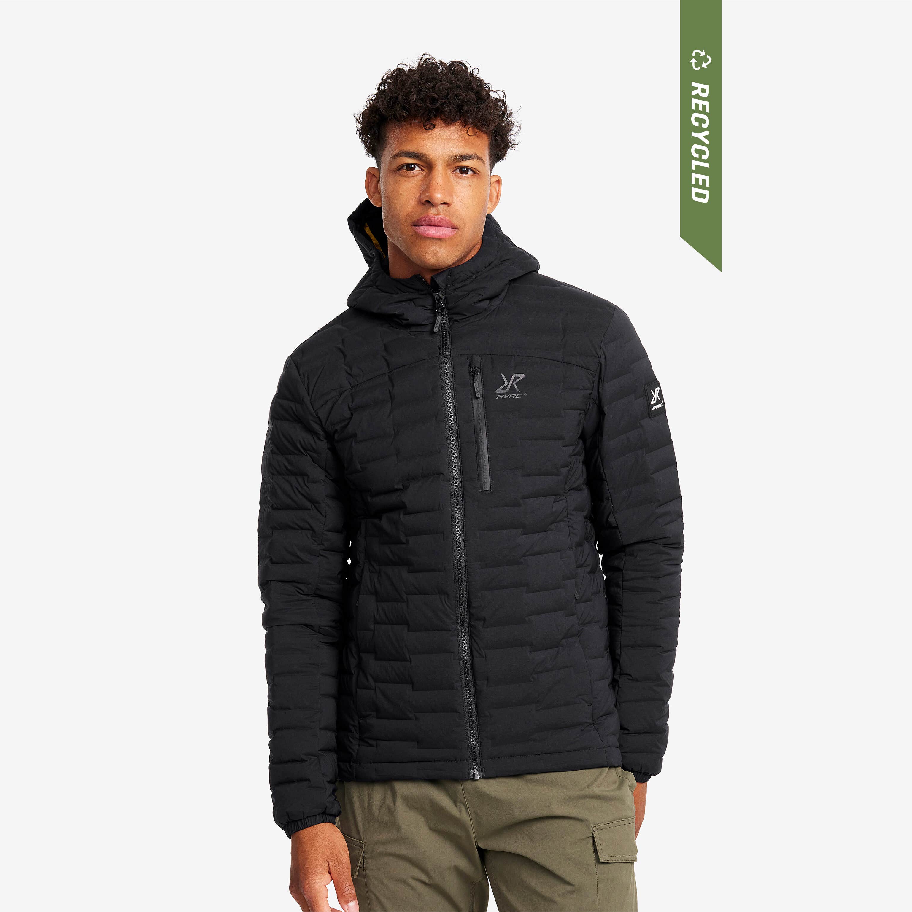 Flex Stretch Down Jacket Homme Black