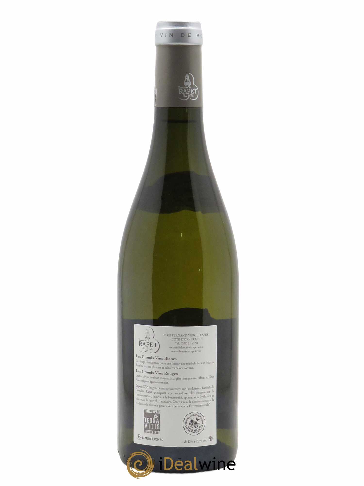 Corton-Charlemagne Grand Cru Rapet Père & Fils  2021 - Lot de 1 Bouteille