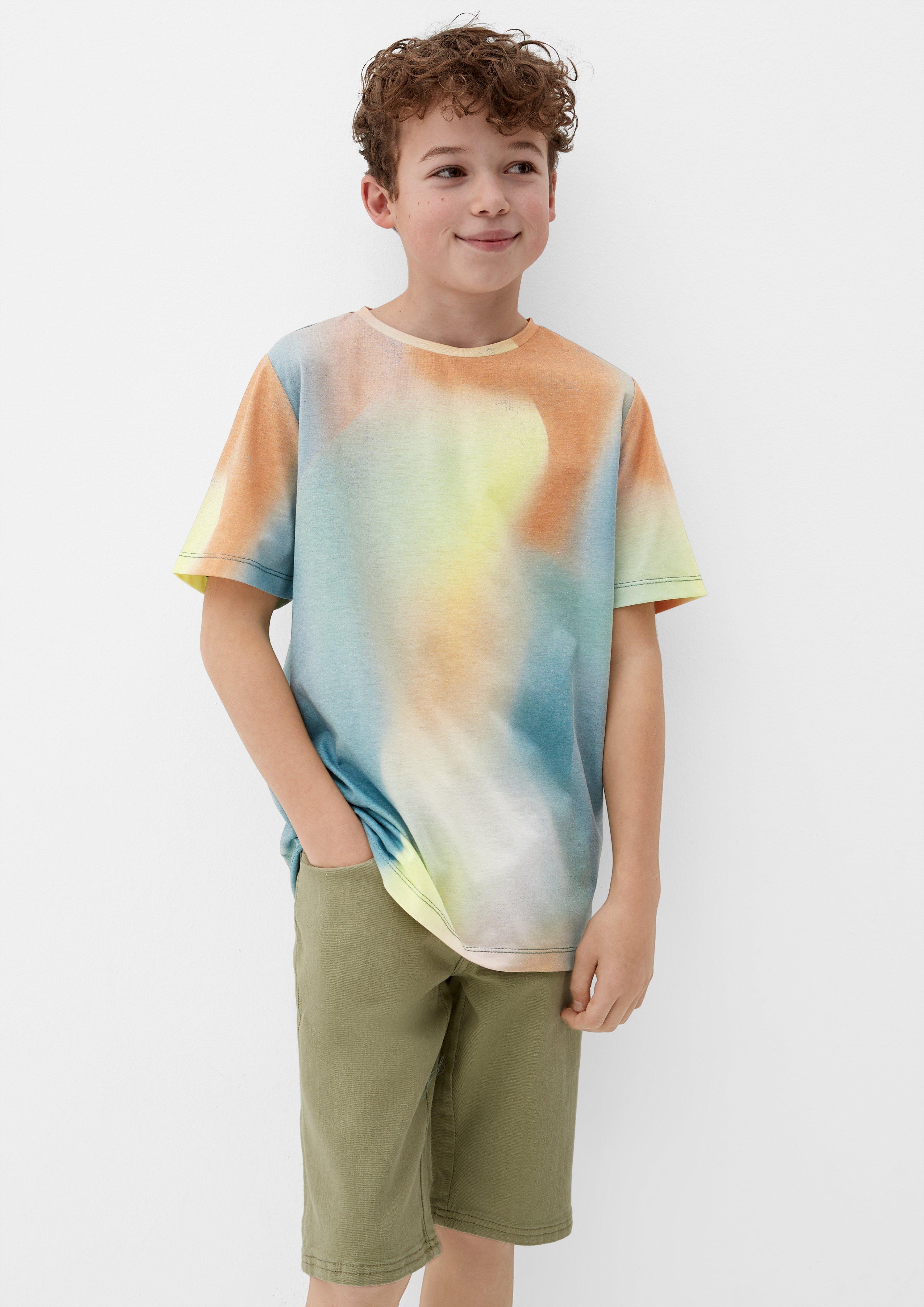 T-Shirt mit Allover-Muster  2124934-67A2