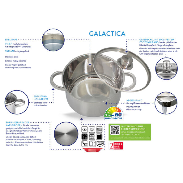 Topfset Galactica, 15-tlg.