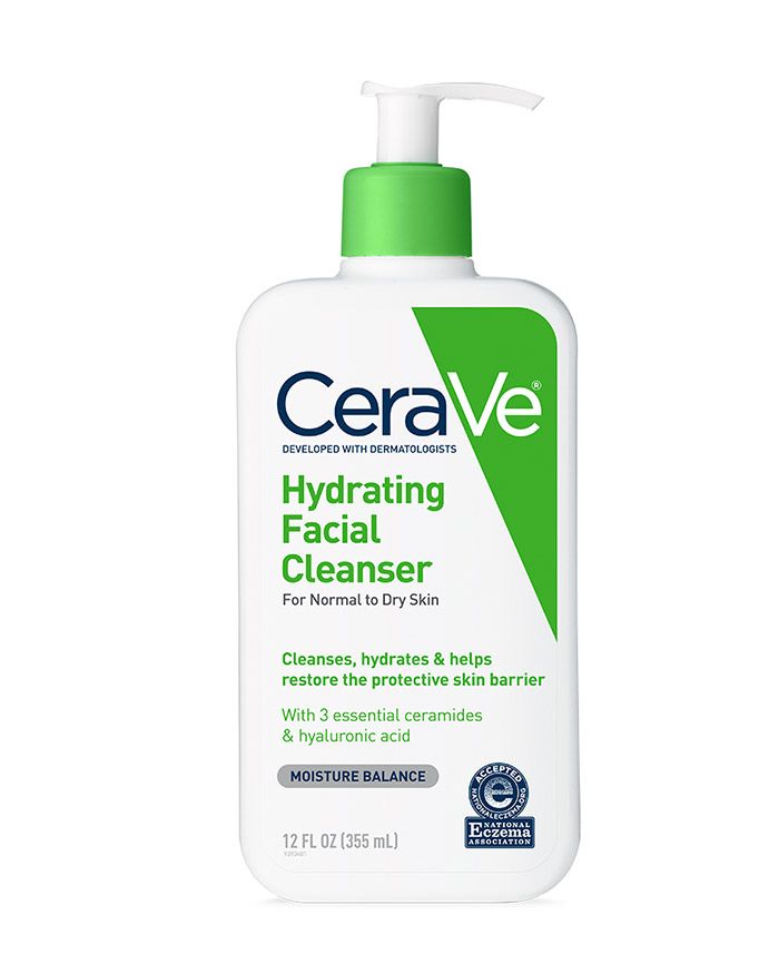 Nettoyant visage hydratant Nettoyant hydratant pour peaux normales à sèches