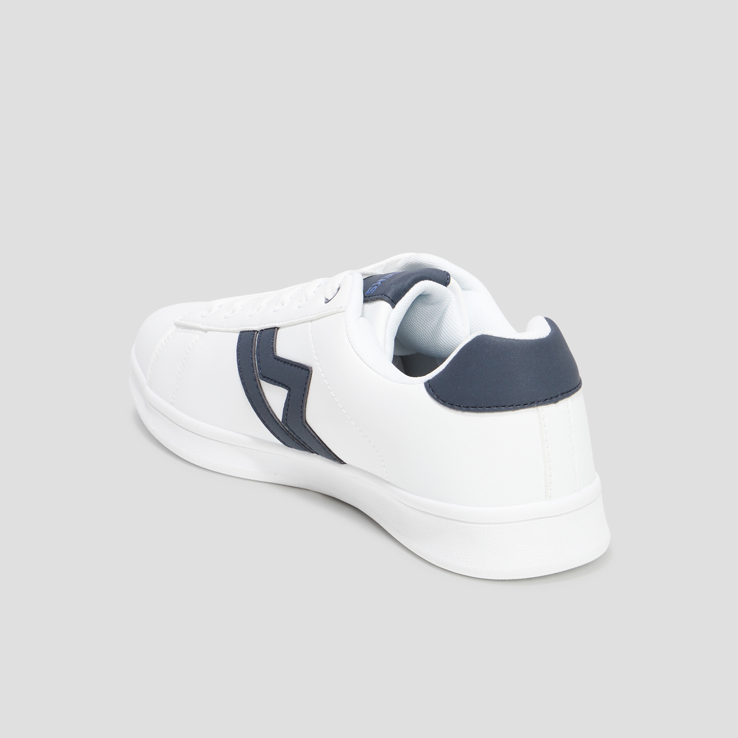 Tennis basses à lacets Creeks Thisto blanc homme | La Halle