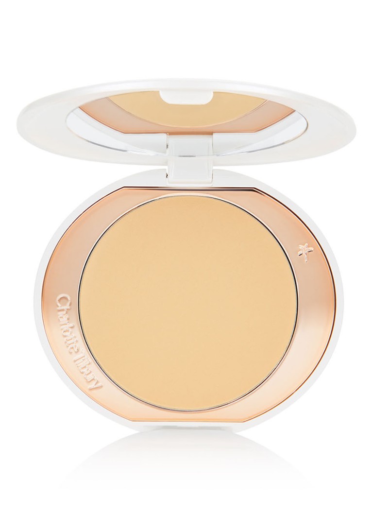 Charlotte Tilbury Airbrush Flatless Finish Bright Powder -täyttöpakkaus - puuterin täyttöpakkaus