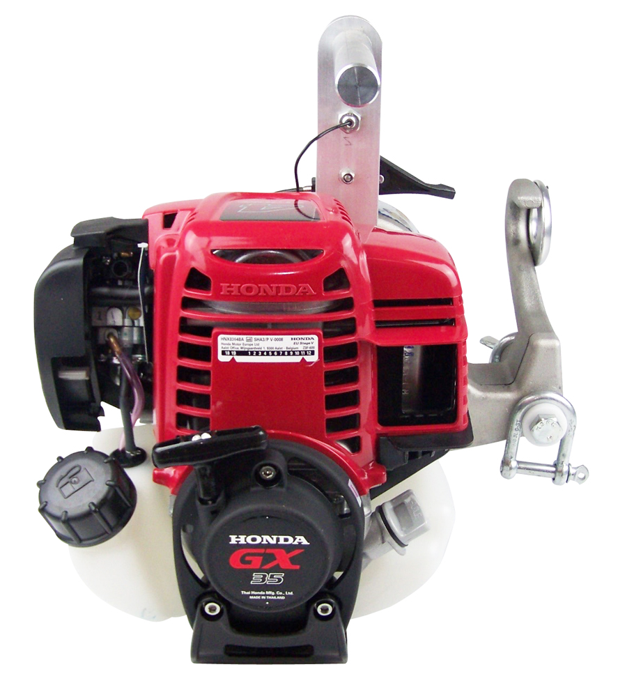 Berger & Schröter Spillwinde mit Honda-Motor