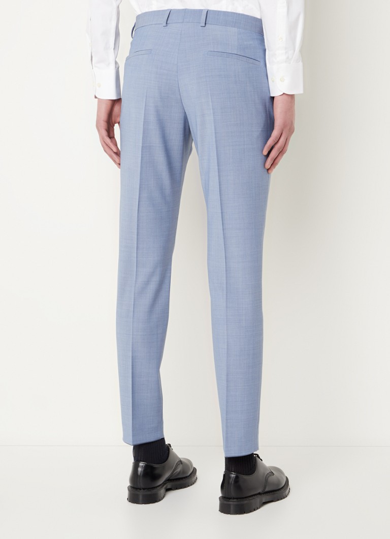 Pantaloni Strelson Flex Cross Madden Extra Slim Fit din amestec de lână