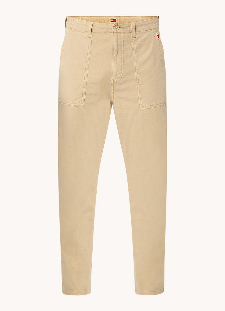 Chino nohavice Tommy Hilfiger Isaac zúženého strihu s prešívanými vreckami