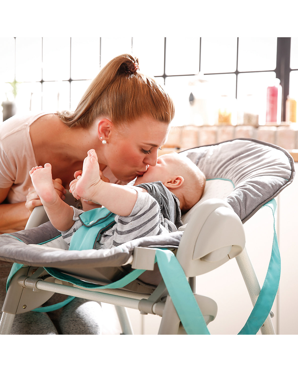 Hochstuhl ab Geburt - Sit'n Relax Newborn Set, Hearts