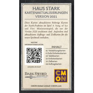 A Song of Ice & Fire: Haus Stark Kartenaktualisierungen (DE)