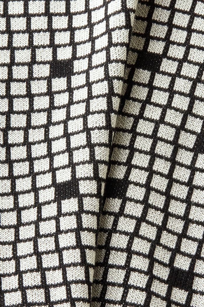Jacquard-Sweatshirt mit Rundhalsausschnitt