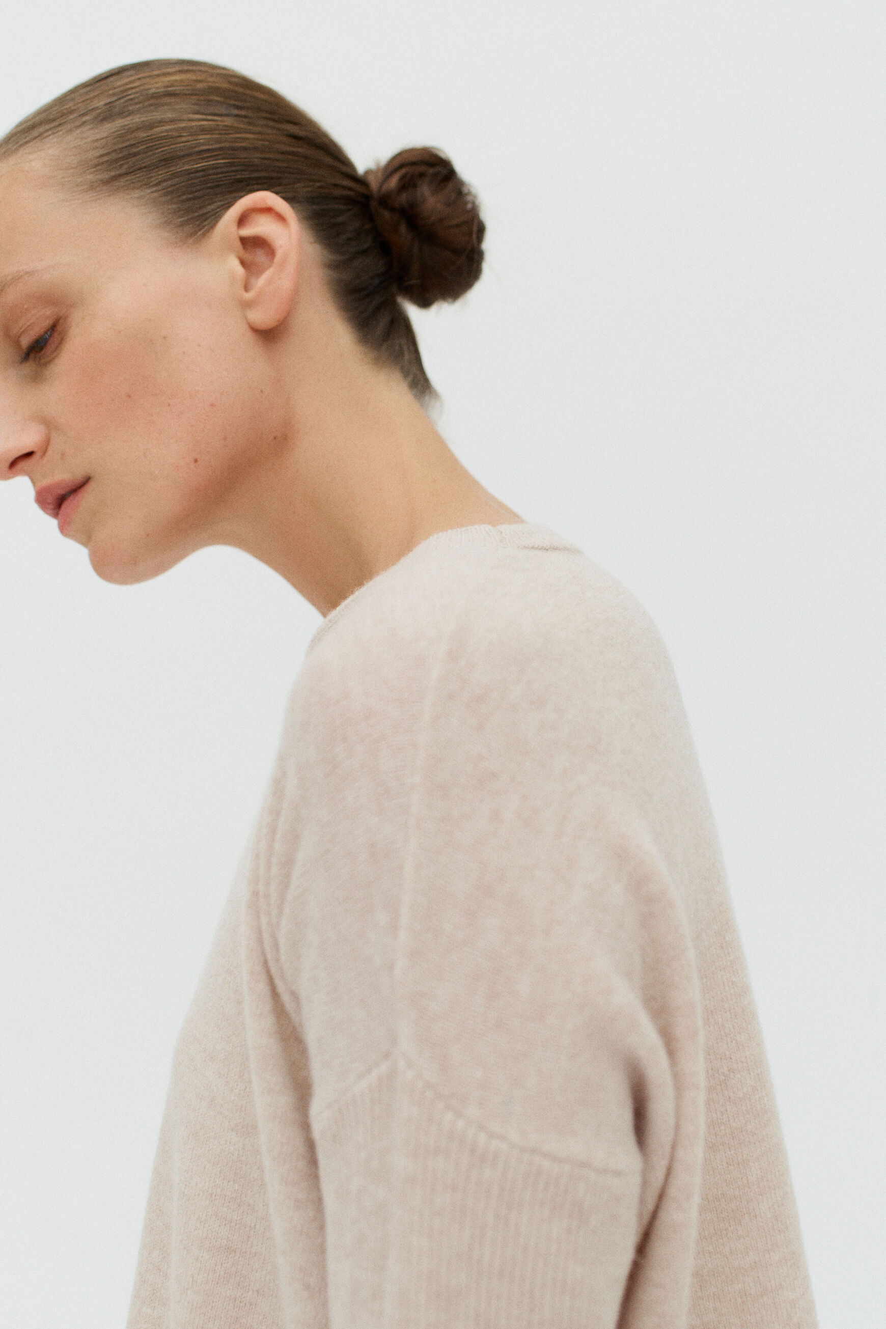pull gabriela beige femme