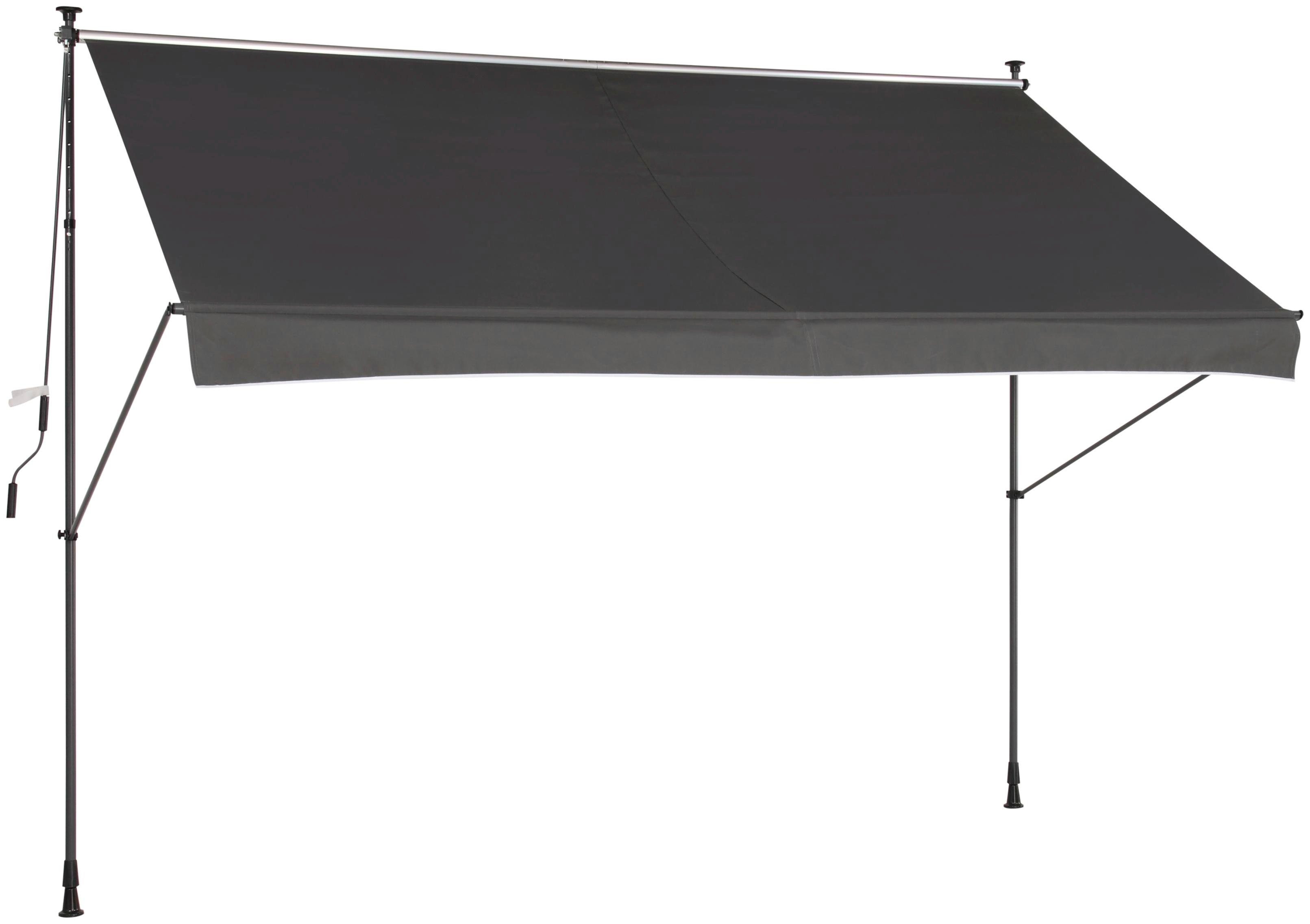 KONIFERA Klemmmarkise Breite/ Ausfall: 200/120 cm