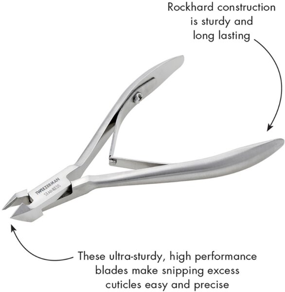 Tweezerman Rockhard Cuticle Nipper - Nagelhautzange Nagelhautentferner
