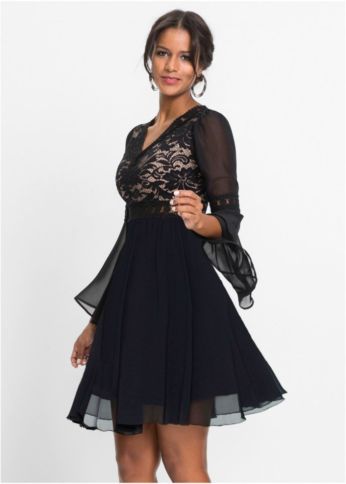 Kleid mit Spitze